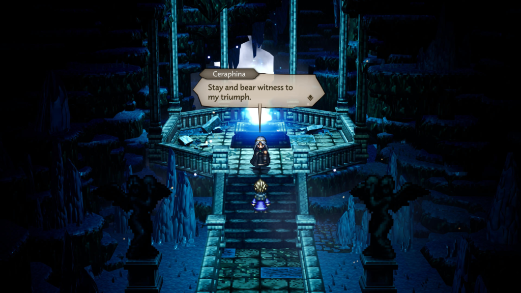 Octopath Traveler 0 Ceraphina