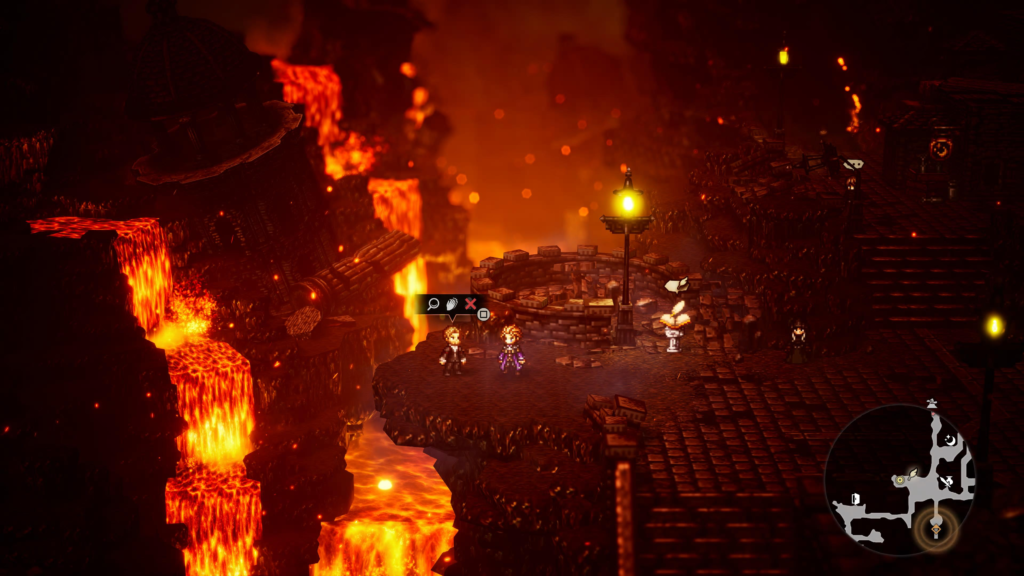 Octopath Traveler 0 Healing Hot Springs