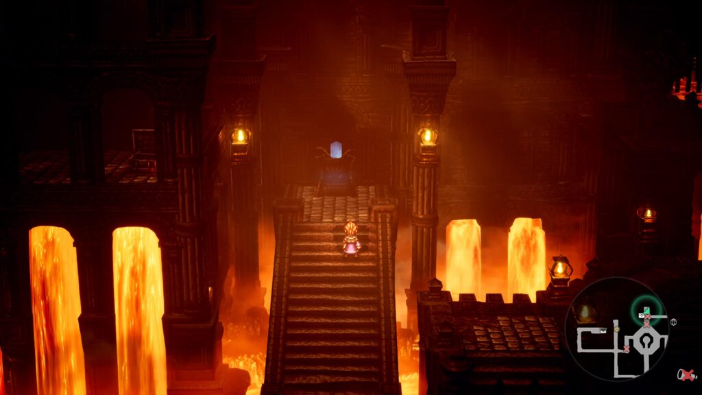 press the button to raise the gate