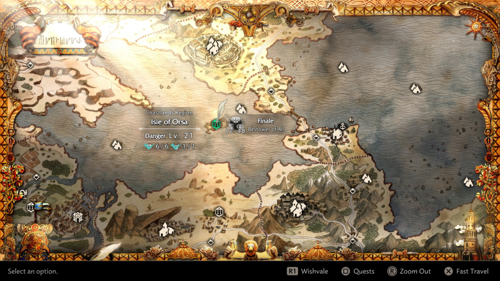 Octopath Traveler 0 Finale: Bestower of All