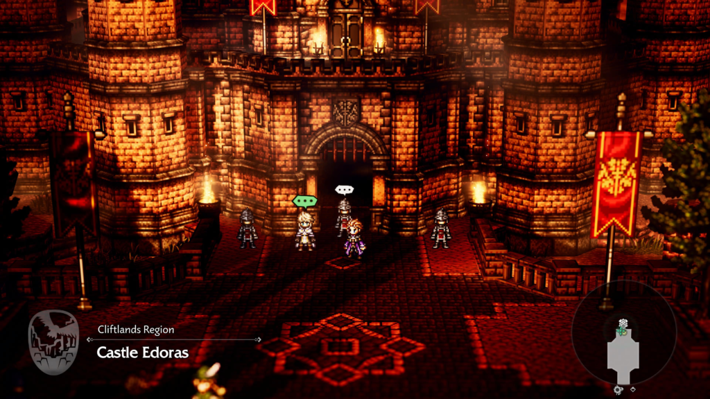 Octopath Traveler 0 Bestower of All: Ch. 3 Castle of the Hollow Queen