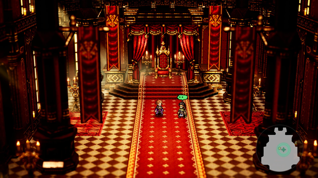 Octopath Traveler 0 Bestower of All: Ch. 4 A Nation Frozen in Time