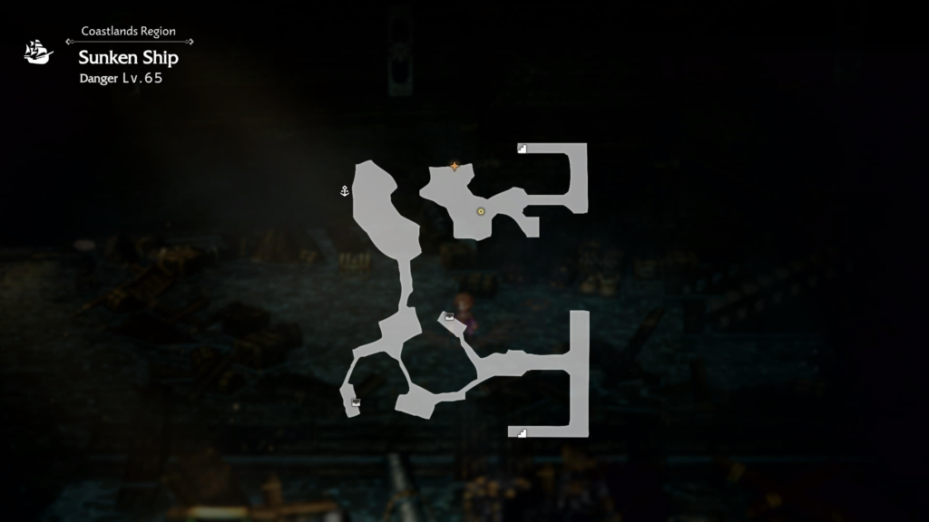 Octopath Traveler 0 Sunken Ship