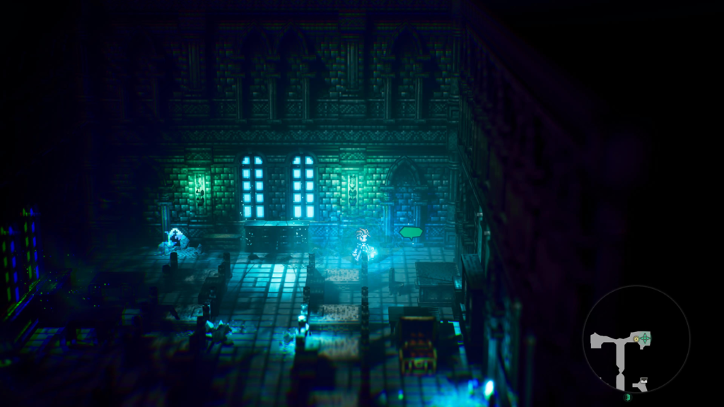 Proceed through Hornburg in Hell