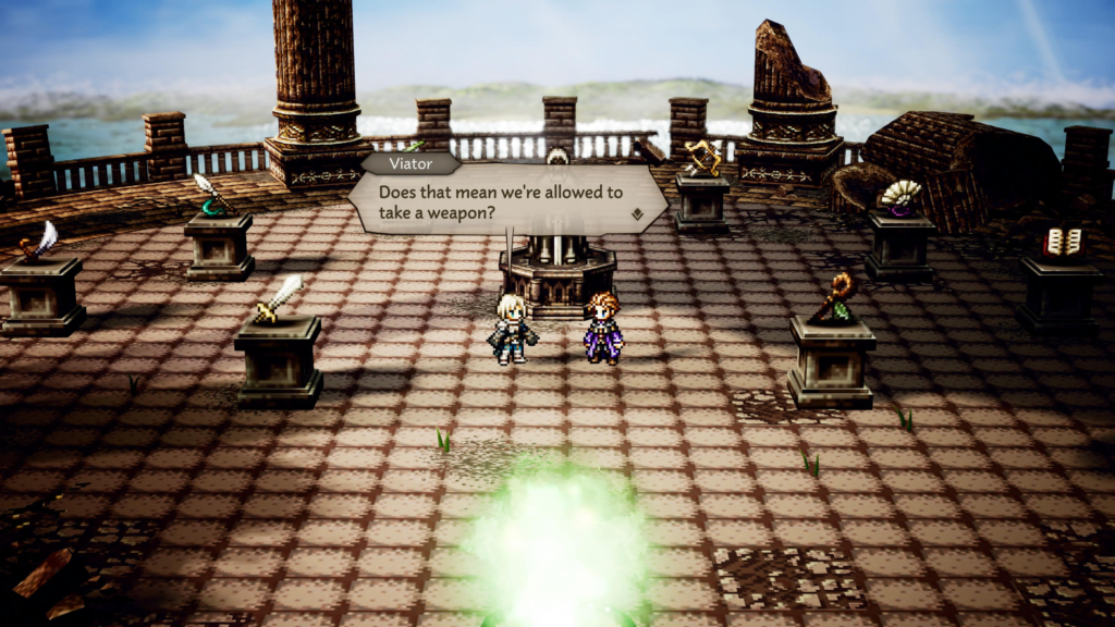 The Eight Sacred Treasures Octopath Traveler 0