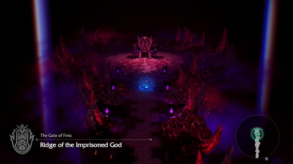 ridge of the imprisoned god