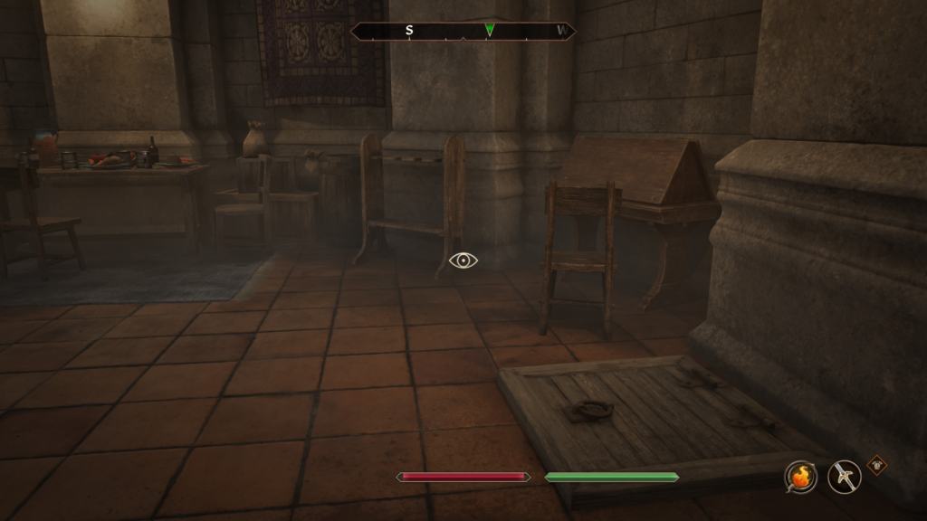 are desk containing the score for the Untaxing the Poor side quest