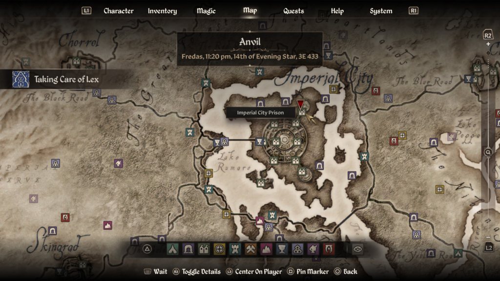 Imperial City Prison where you'll find the Imperial Legion Offices