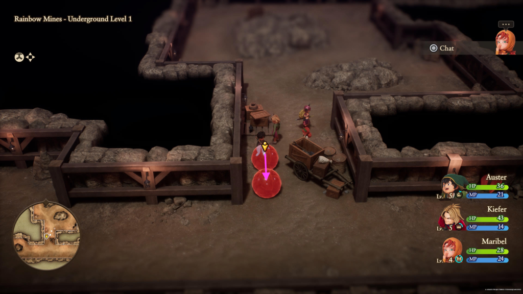 Rainbow Mines Puzzles & Solutions Guide - Dragon Quest VII Reimagined - Rainbow Mines - Underground Level 1 Puzzle