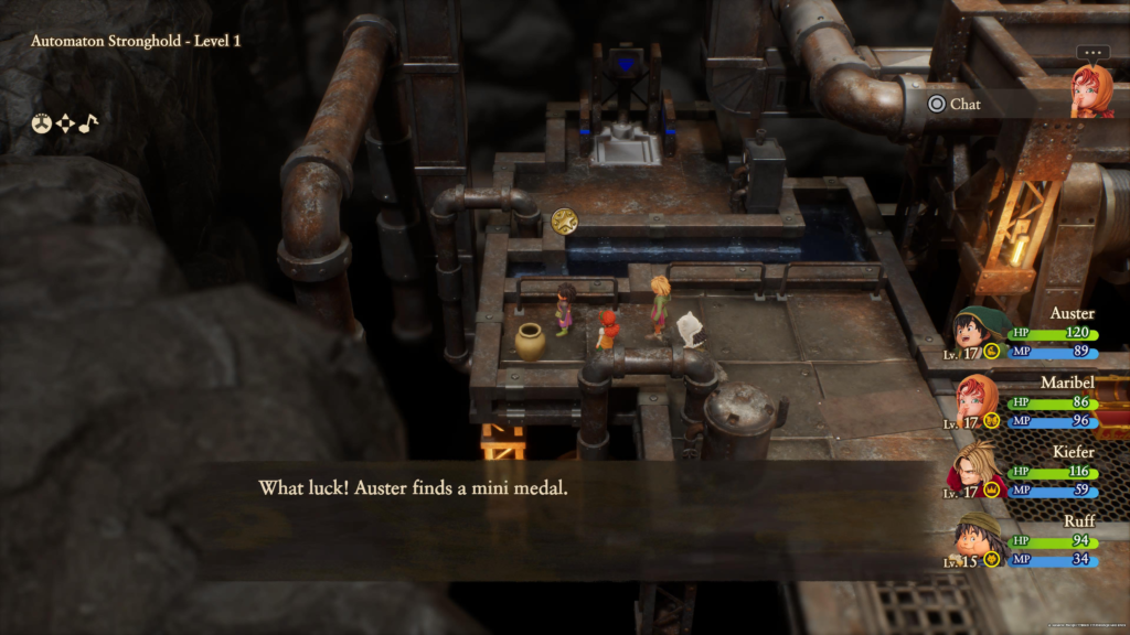 Mini Medal #24 - (Present) Automaton Stronghold