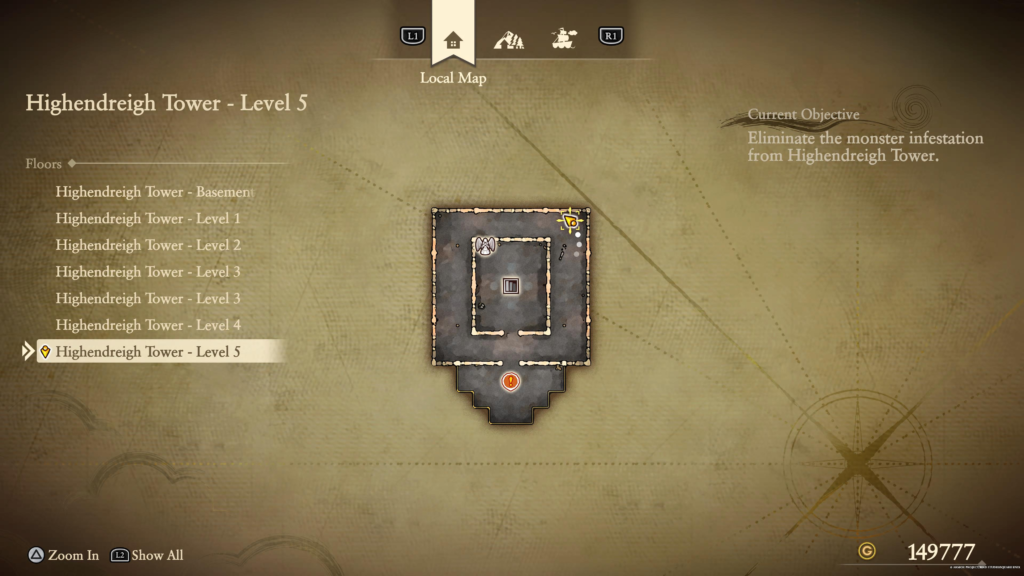 Dragon Quest VII Reimagined Mini Medal #59 - (Present) Highendreigh Tower