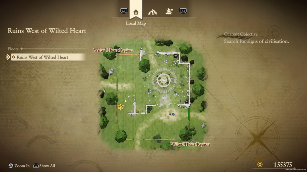 Mini Medal #64 - (Present) Ruins West of Wilted Heart