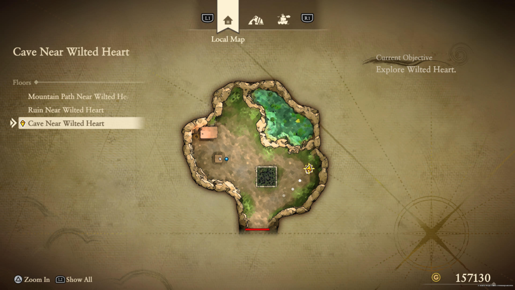 Mini Medal #63 - (Past) Mountain Path Near Wilted Heart