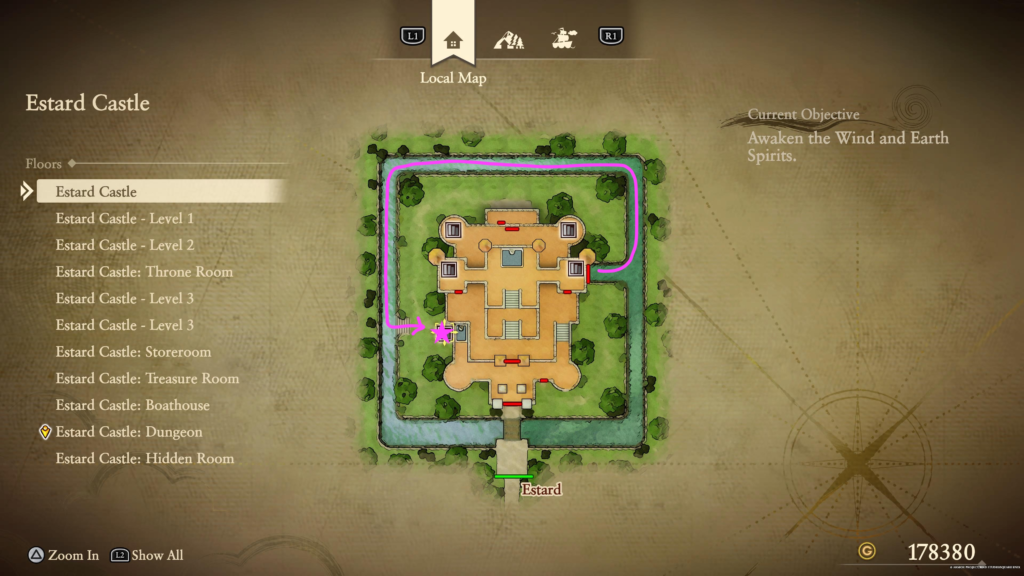 Mini Medal #4 - (Present) Estard Castle