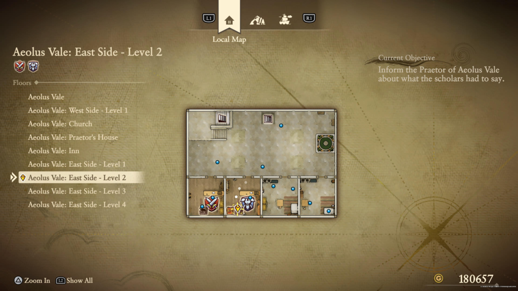 Aeolus Vale: East Side - Level 2