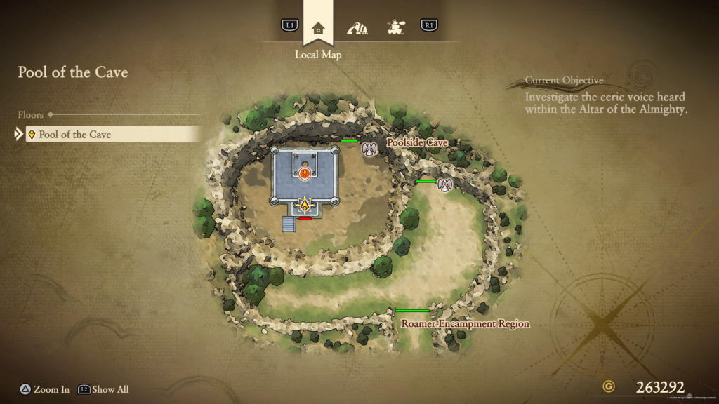 Location: Roamer Encampment Region - Pool of the Cave: Interior