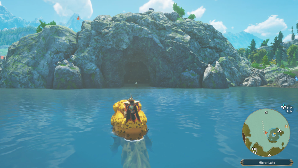 Regalfin location in a cave